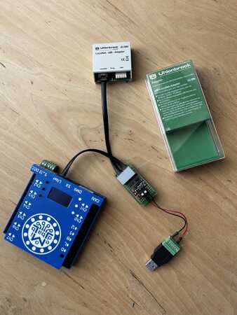 Uhlenbrock 63 880 LocoNet-s88-Adapter