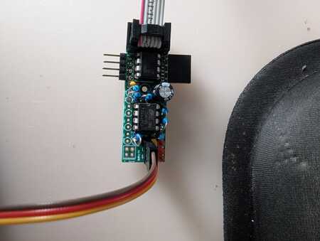 Vorderseite Servo-Modul