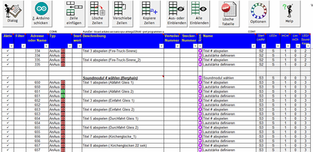 Soundsteuerung im ProgrammGenerator 2