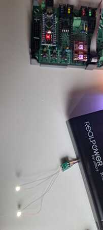 LEDs und HB leuchten